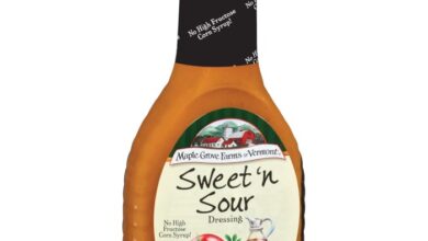 Sweet and sour salad dressing