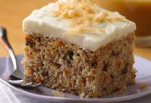 Easy gluten free carrot cake