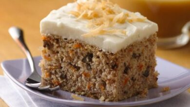 Easy gluten free carrot cake