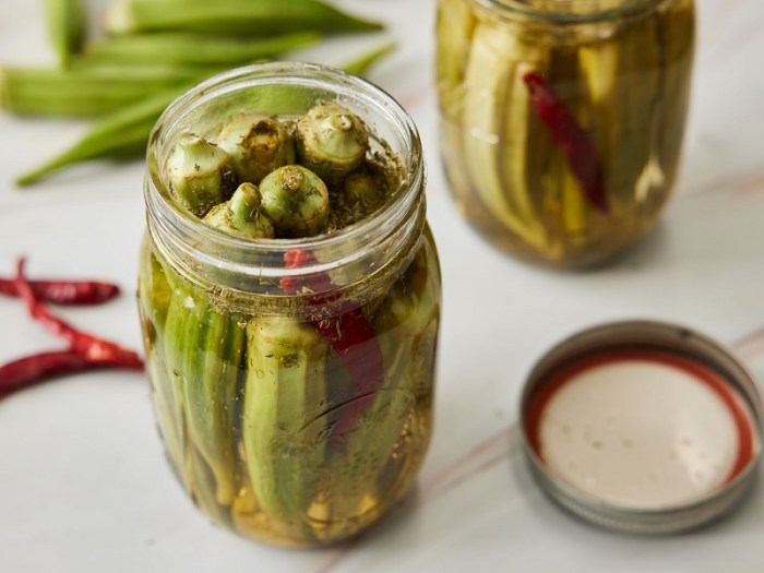 Grandma omas pickled okra