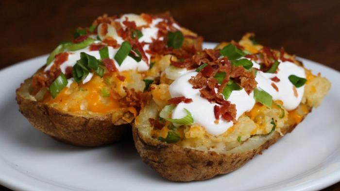 Ultimate twice baked potatoes