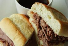 Easy slow cooker french dip