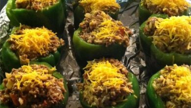 Stuffed green peppers ii