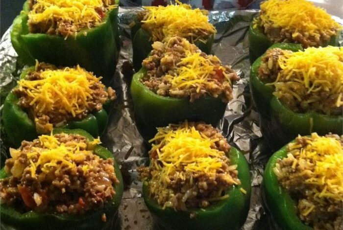 Stuffed green peppers ii