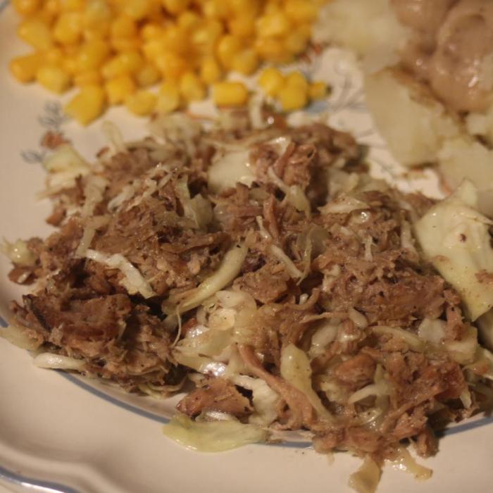 Pork kalua cabbage twoofakindcooks