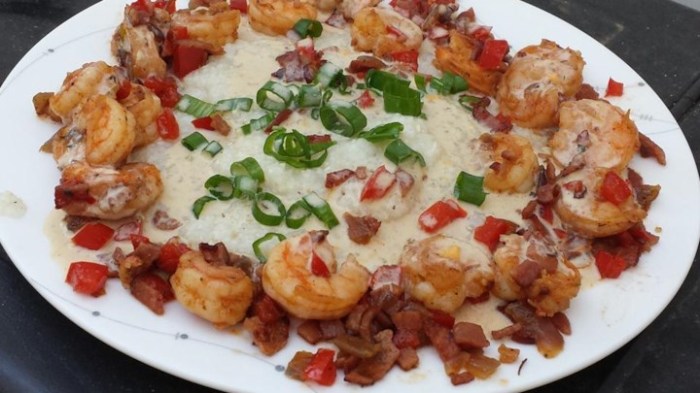 Shrimp and grits louisiana style