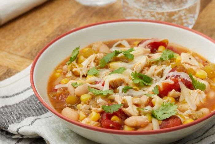 Chicken and white bean chili