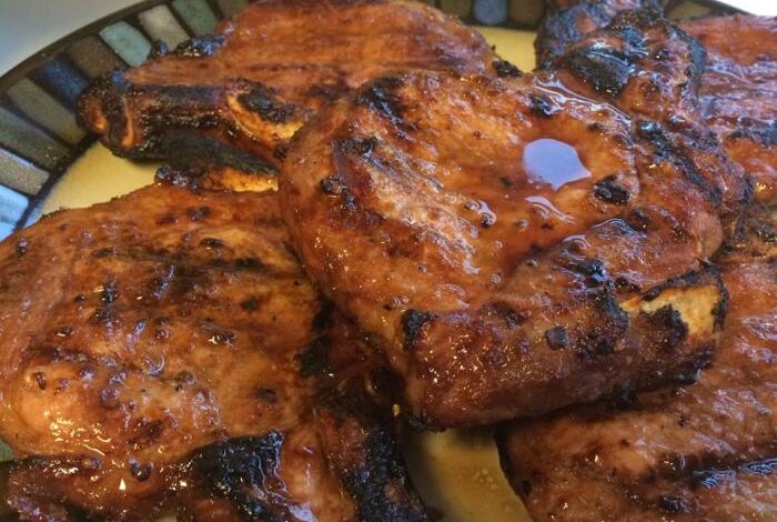 Pork marinade chop chops chilipeppermadness recipes recipe zingy marinated saved