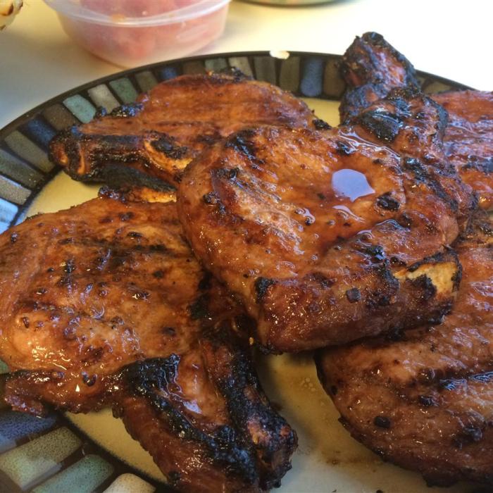 Pork marinade chop chops chilipeppermadness recipes recipe zingy marinated saved