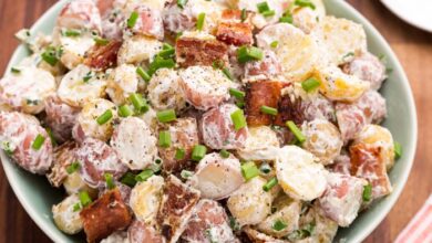 Kristens bacon ranch potato salad