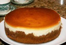 Light and airy cheesecake