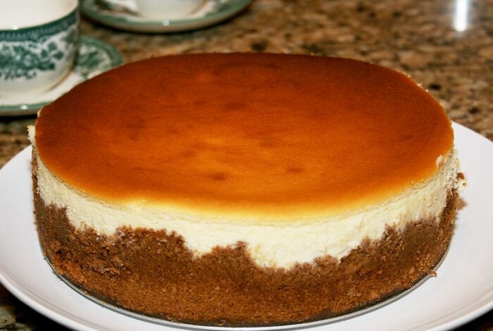 Light and airy cheesecake