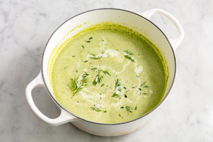 Asparagus soup mushroom spud