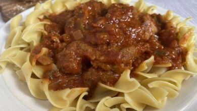 Simple swiss steak in a dutch oven