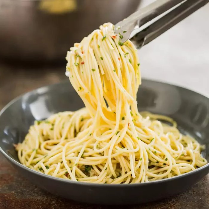 Spaghetti aglio e olio