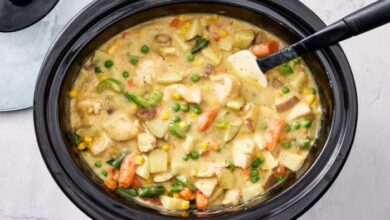 Cooker slow chicken stew choose board recipes