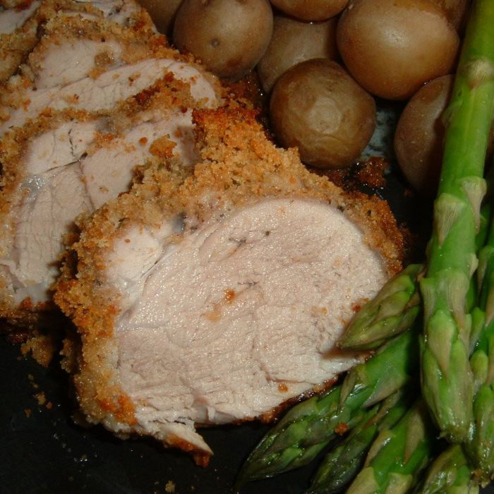 Easy and elegant pork tenderloin