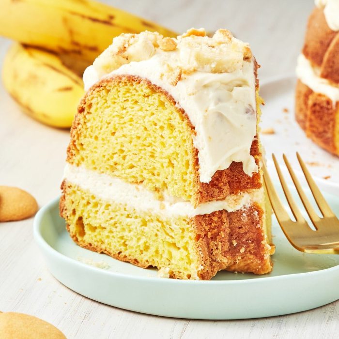 Easy banana pudding cake