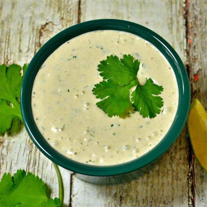 Lick the spoon cilantro jalapeno aioli