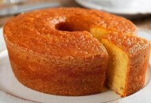 Sweet cornmeal cake brazilian style