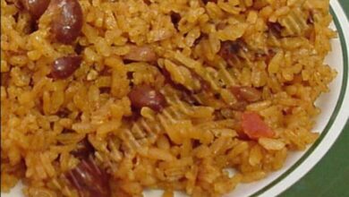 Beans rice puerto rican rico kimversations food recipe habichuelas pork recipes arroz