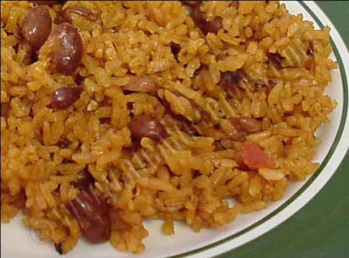 Beans rice puerto rican rico kimversations food recipe habichuelas pork recipes arroz