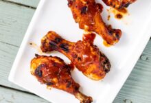 Baked bbq chicken drumsticks