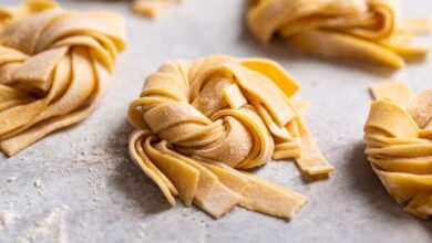 Easy homemade pasta dough