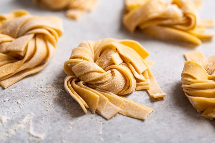 Easy homemade pasta dough