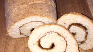 Kalacs hungarian cinnamon swirl bread