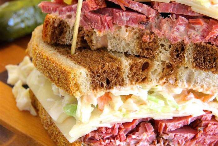 Corned beef special sandwiches