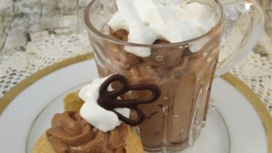 Ultimate irish cream chocolate mousse