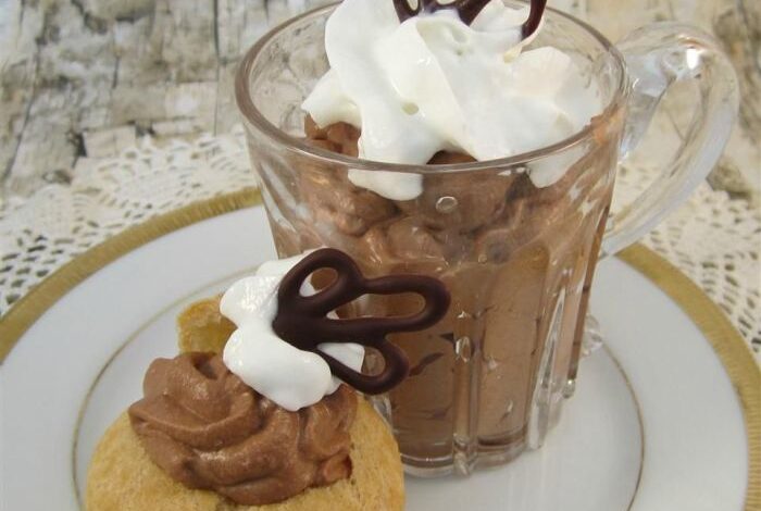 Ultimate irish cream chocolate mousse