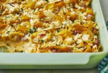 Grandmas creamy ham casserole