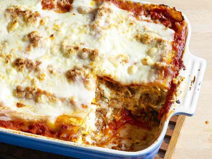 Healthier worlds best lasagna