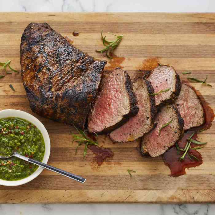 Santa maria grilled tri tip beef