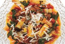 Rigatoni al segreto rigatoni with secret sauce