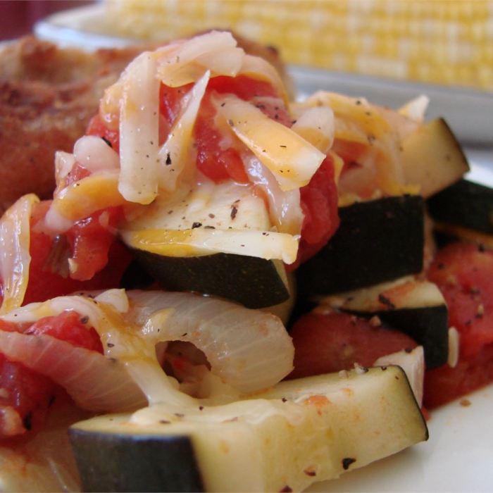 Calabacitas guisada stewed mexican zucchini