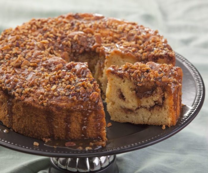 Polish cream cheese coffee cake