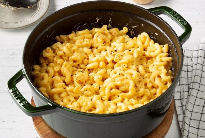 One pan oven mac and cheese