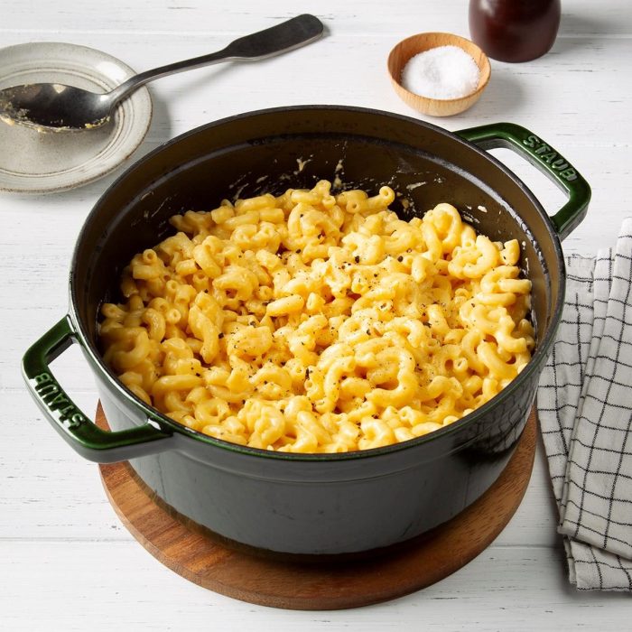 One pan oven mac and cheese