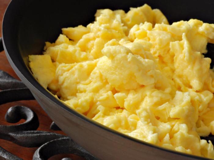 Scrambled breakfast grits