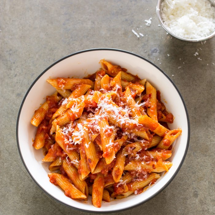 Brooklyn girls penne arrabiata