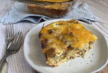 Bacon breakfast casserole gluten free