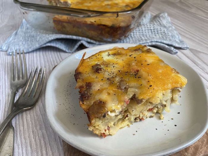 Bacon breakfast casserole gluten free