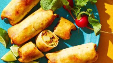 Air fryer mini breakfast burritos