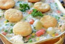 Instant pot chicken pot pie crustless and gluten free