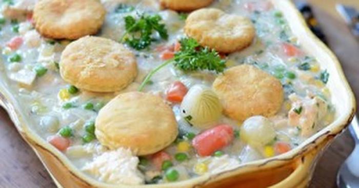 Instant pot chicken pot pie crustless and gluten free