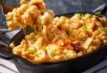 Lobster mac and cheese