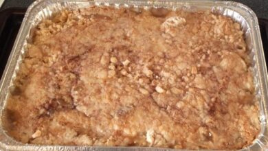 Apple pie cake mix cake